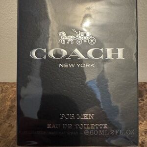 Coach New York Black and Silver Eau de Toilette